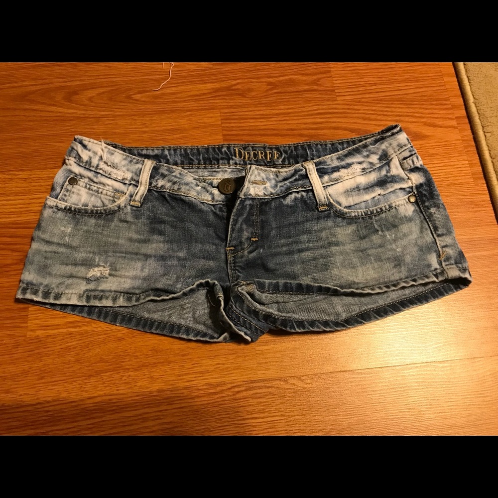 Degree Denim shorts.